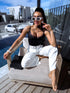 ELYNDI bodis su apvalia apdaila "SECOND SKIN" - JUODAS 9693